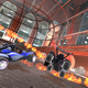 Illustration for article titled Supersonic Acrobatic Rocket-Powered Battle-Cars